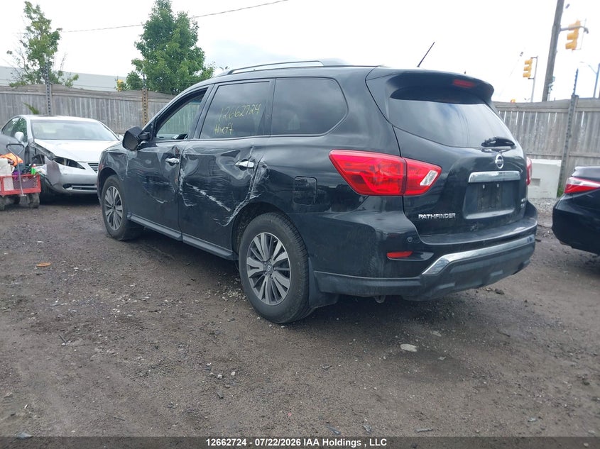 Vin: 5n1dr2mm8hc698136, lot: 3065171, nissan pathfinder s/sv/sl/platinum 20173