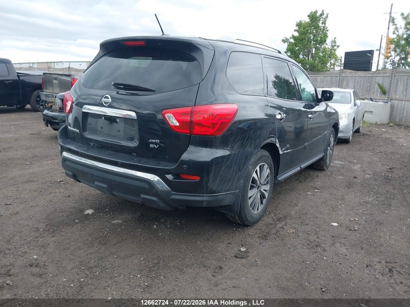 Vin: 5n1dr2mm8hc698136, lot: 3065171, nissan pathfinder s/sv/sl/platinum 20174