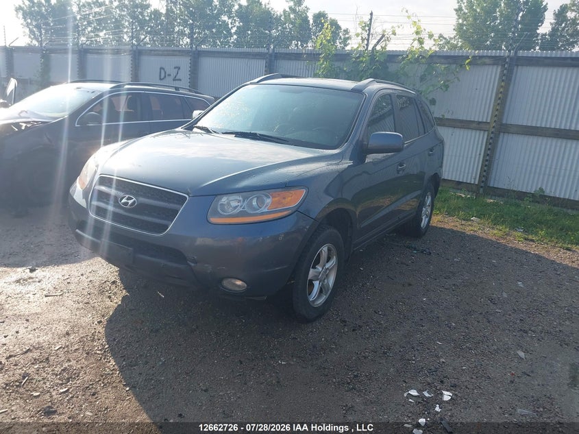 2009 Hyundai Santa Fe, Front, IAAI, VIN 5NMSG13E79H326067 — photo 2