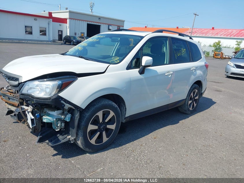 Vin: jf2sjejc5jh457130, lot: 3065186, subaru forester 2.5i limited 20182