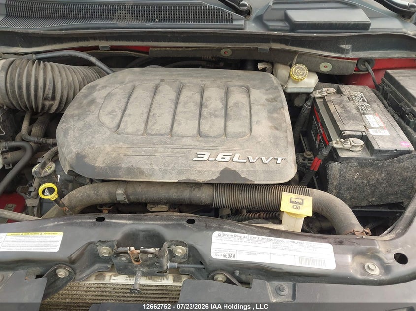 2012 DODGE CARAVAN VAN 3.6L V-6 DOHC, VVT, 283HP