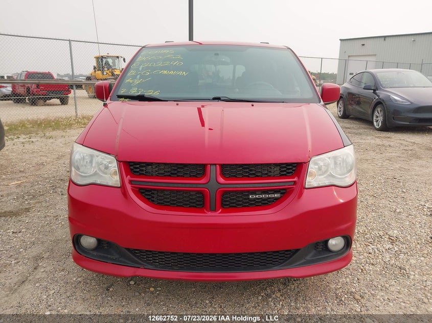 2012 DODGE CARAVAN VAN 3.6L V-6 DOHC, VVT, 283HP