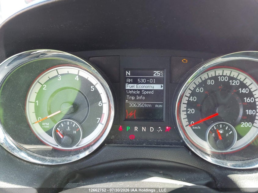2012 DODGE CARAVAN VAN 3.6L V-6 DOHC, VVT, 283HP