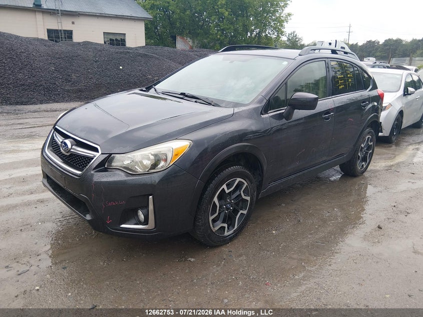 Vin: jf2gpabc6hg218794, lot: 3065200, subaru crosstrek sport 20172