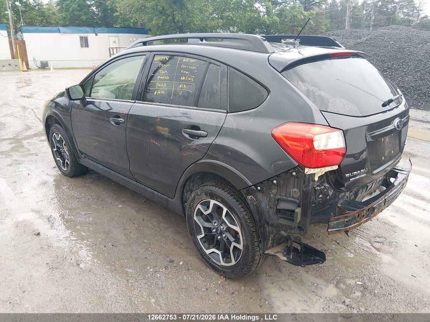 Vin: jf2gpabc6hg218794, lot: 3065200, subaru crosstrek sport 20173