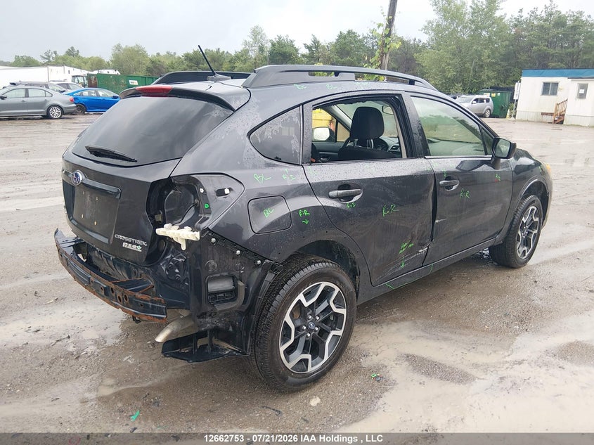 Vin: jf2gpabc6hg218794, lot: 3065200, subaru crosstrek sport 20174