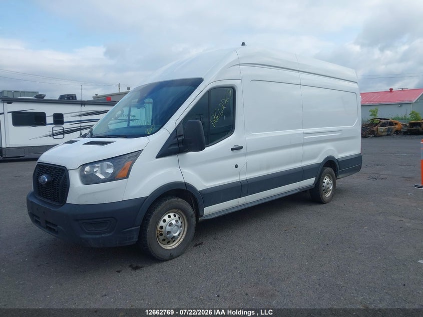 2022 Ford Transit, Right Side, IAAI, VIN 1FTBR3U86NKA27067 — photo 2