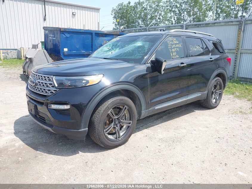 Vin: 1fm5k8fw0nna00970, lot: 3065255, ford explorer limited 20222