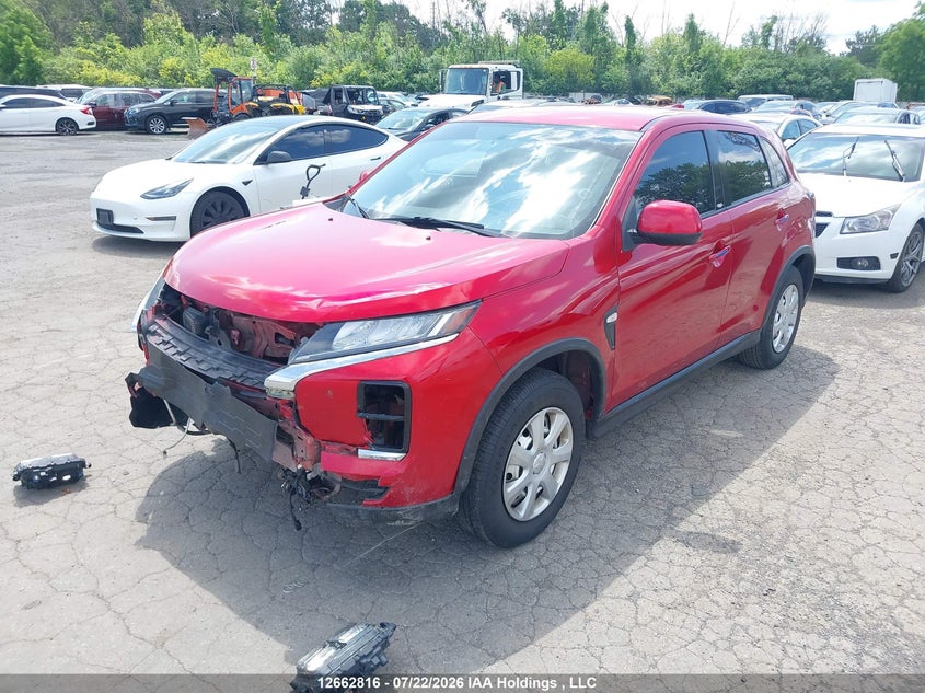 2020 Mitsubishi Rvr Es, Front, IAAI, VIN JA4AJ3AU0LU605051 — photo 2