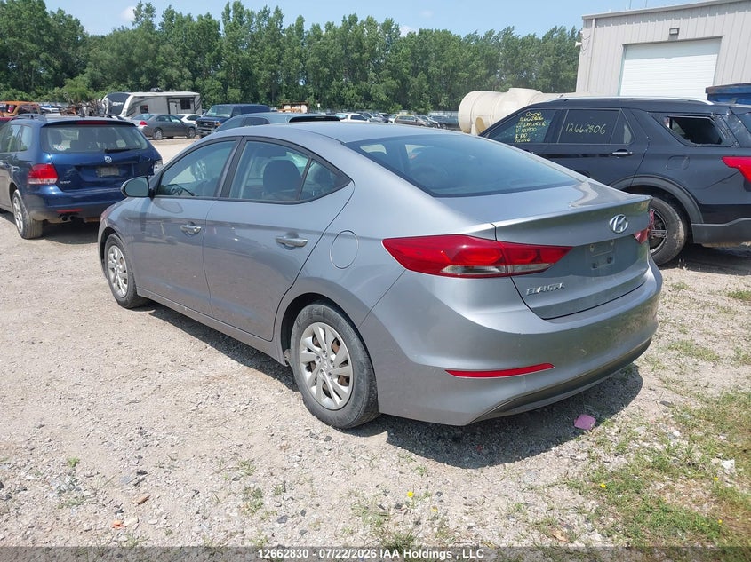 Vin: 5npd74lf7hh118436, lot: 3065279, hyundai elantra 20173