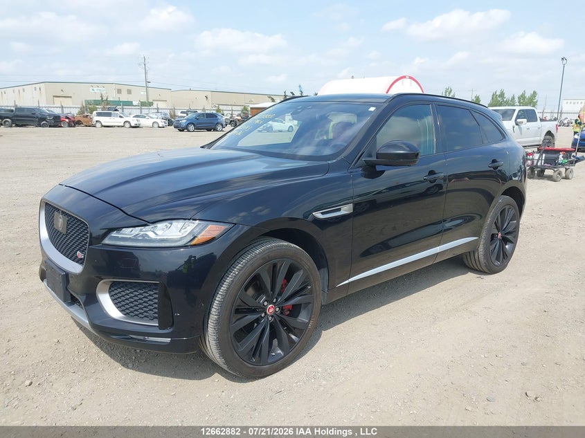2017 Jaguar F-Pace, Right Side, IAAI, VIN SADCM2BV7HA062043 — photo 2