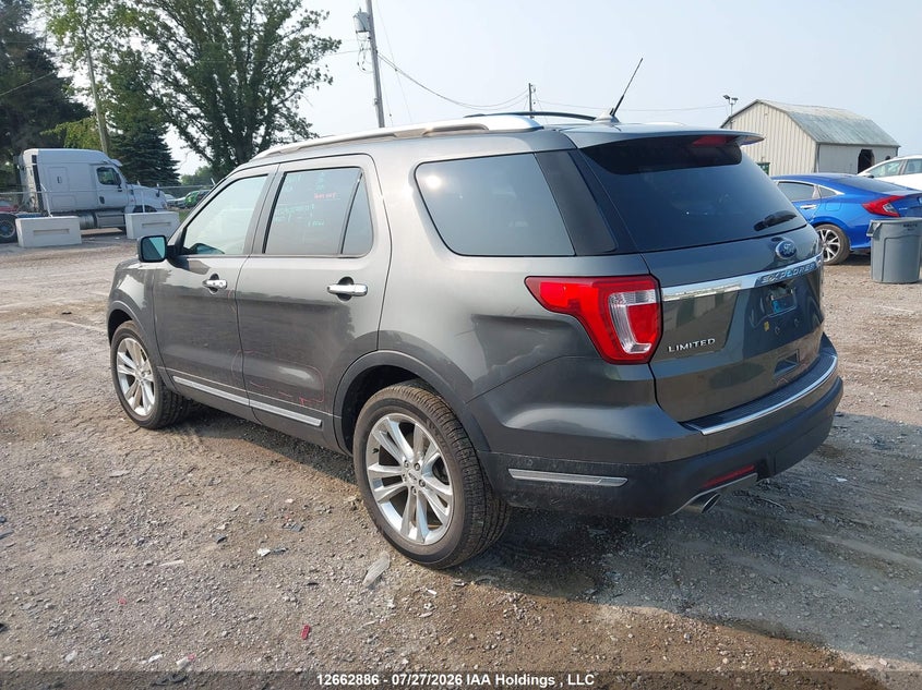Vin: 1fm5k8f82kga66261, lot: 3065336, ford explorer limited 20193