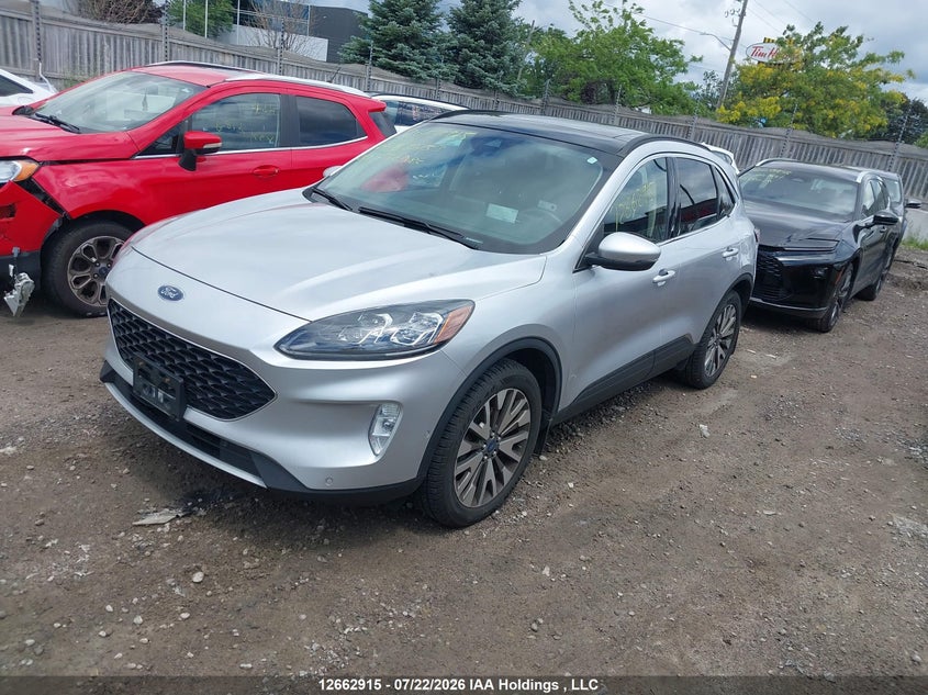 Vin: 1fmcu9j95lub33753, lot: 3065365, ford escape titanium 20202