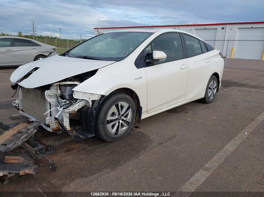 Vin: jtdkarfu5j3061607, lot: 3065380, toyota prius technology 20182