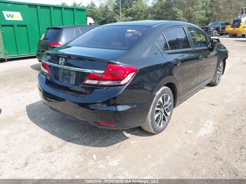 Vin: 2hgfb2e51eh032321, lot: 3065388, honda civic lx 20144