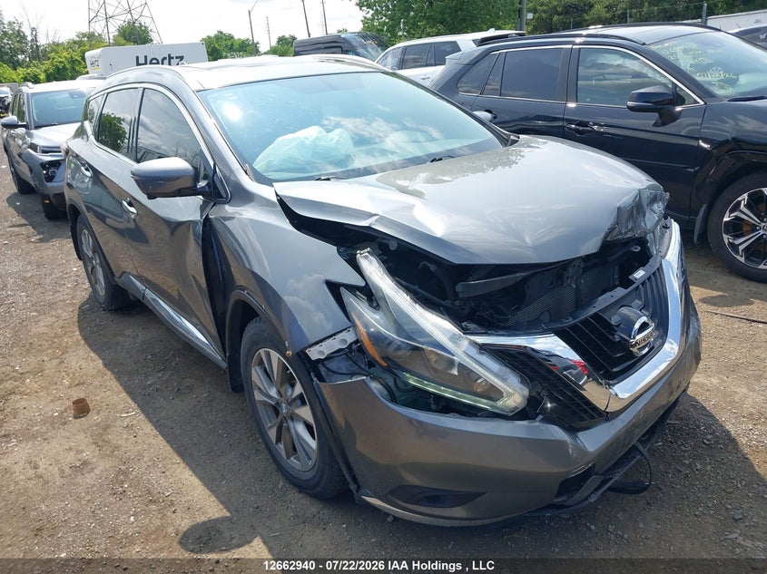 Vin: 5n1az2mh5jn179741, lot: 3065390, nissan murano s/sl/sv/platinum 2018 img_1