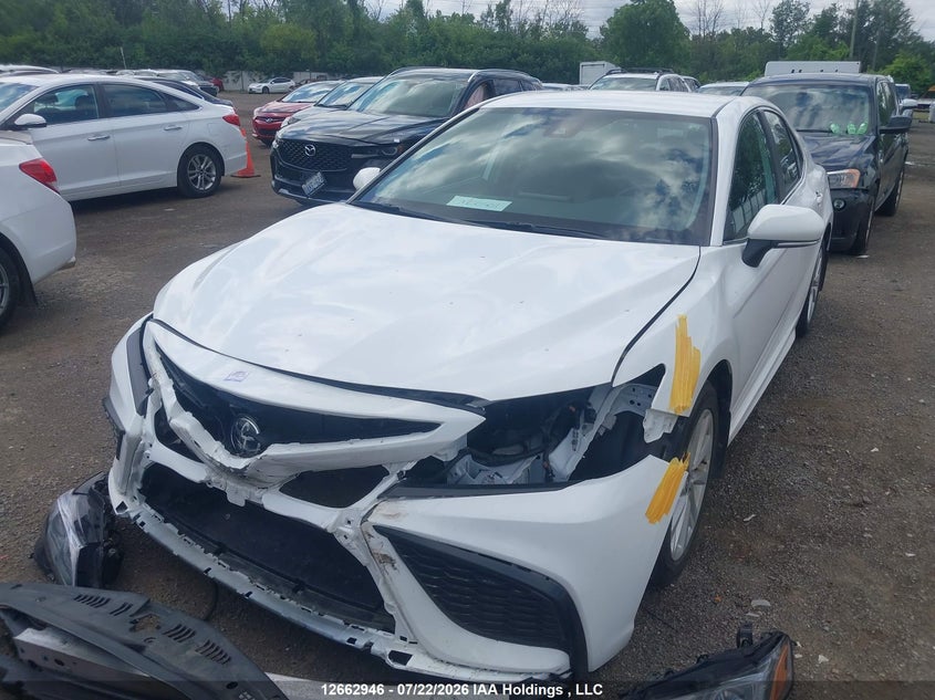 2024 Toyota Camry Se Night Shade/Se, Front, IAAI, VIN 4T1G11AKXRU914274 — photo 2
