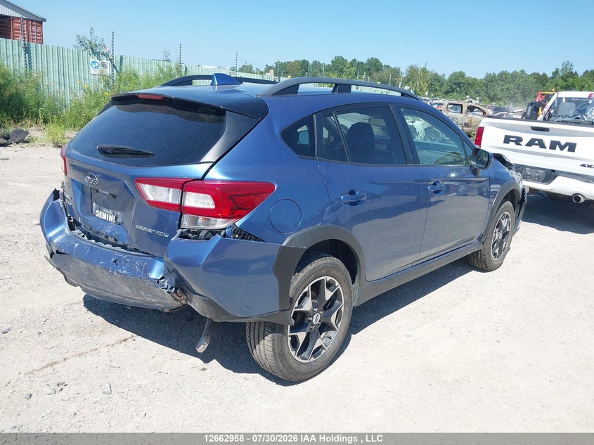 Vin: jf2gtaec6jg270214, lot: 3065408, subaru crosstrek sport 20184
