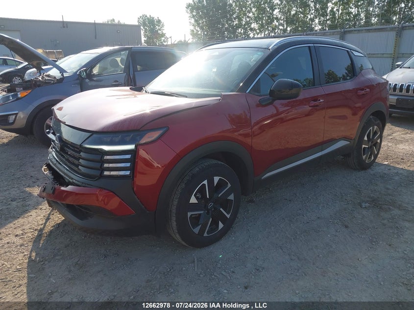 Vin: 3n8ap6cb5sl410884, lot: 3065428, nissan kicks sv 20252