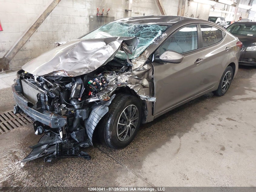 Vin: 5npdh4ae2gh751447, lot: 3065492, hyundai elantra se/sport/limited 20162