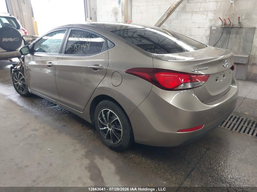 Vin: 5npdh4ae2gh751447, lot: 3065492, hyundai elantra se/sport/limited 20163