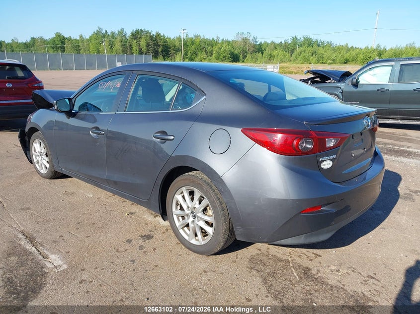 Vin: 3mzbm1v79em107526, lot: 3065553, mazda 3 touring 20143