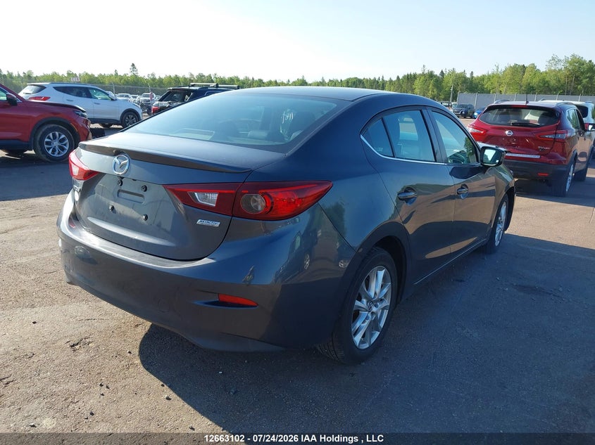 Vin: 3mzbm1v79em107526, lot: 3065553, mazda 3 touring 20144