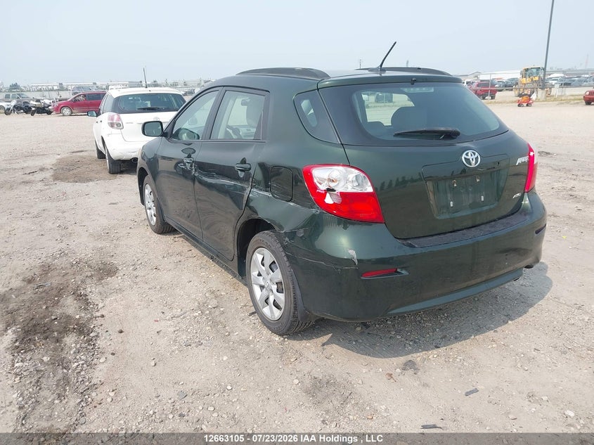 Vin: 2t1le4ee7bc019177, lot: 3065556, toyota corolla matrix s 20113