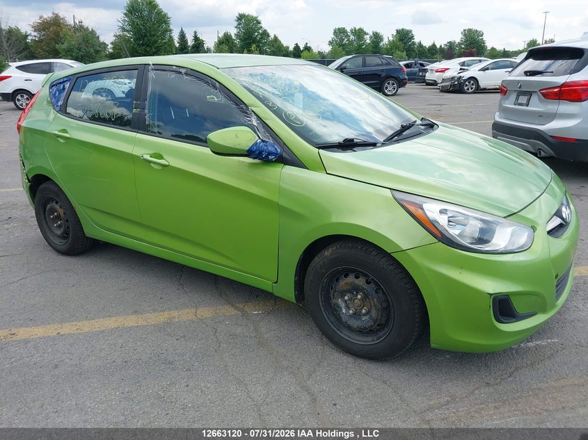 Vin: kmhct5ae7du108668, lot: 3065571, hyundai accent 2013 img_1