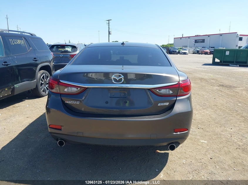 2017 MAZDA 6 SEDAN 2.5L I-4 DI, DOHC, VVT, 184HP