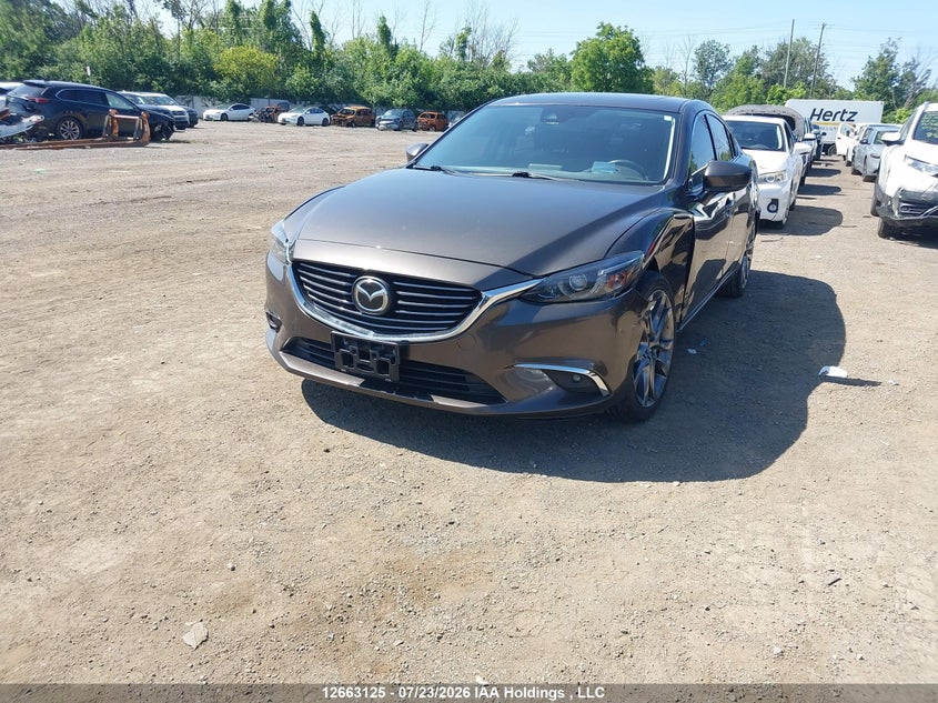 2017 MAZDA 6 SEDAN 2.5L I-4 DI, DOHC, VVT, 184HP