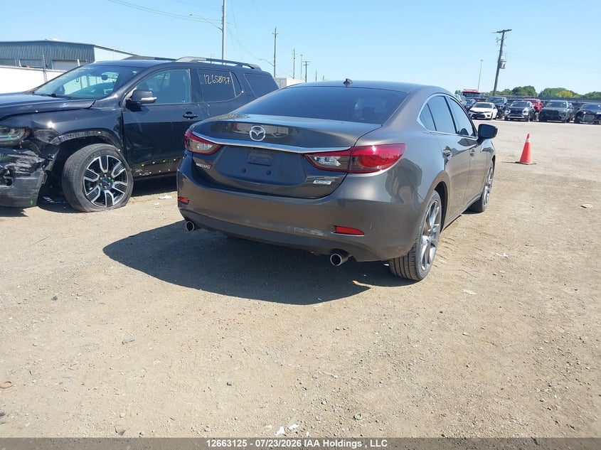 2017 MAZDA 6 SEDAN 2.5L I-4 DI, DOHC, VVT, 184HP