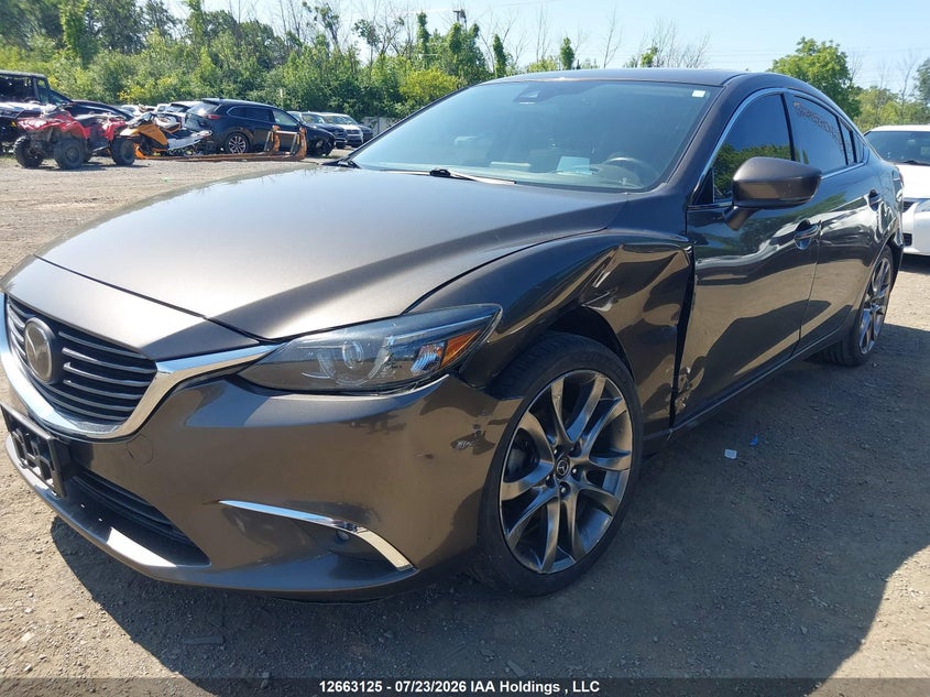 2017 MAZDA 6 SEDAN 2.5L I-4 DI, DOHC, VVT, 184HP