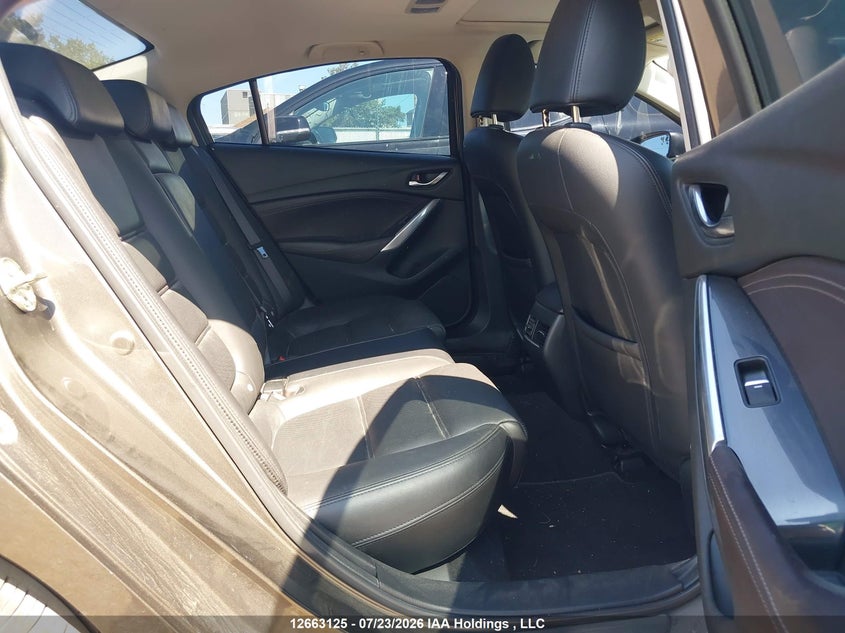 2017 MAZDA 6 SEDAN 2.5L I-4 DI, DOHC, VVT, 184HP
