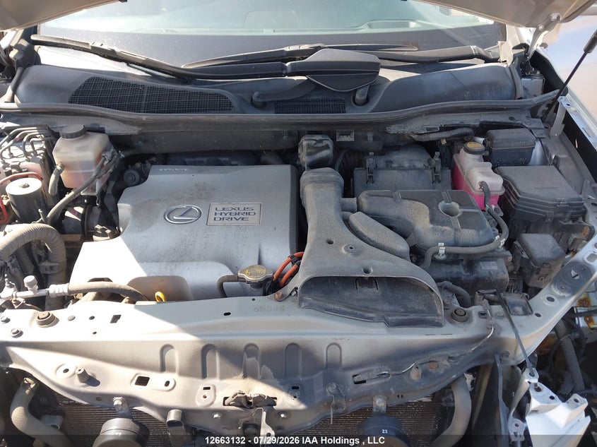 2010 LEXUS RX SPORT UTILITY VEHICLE 3.5L V-6 DOHC, VVT, 245HP