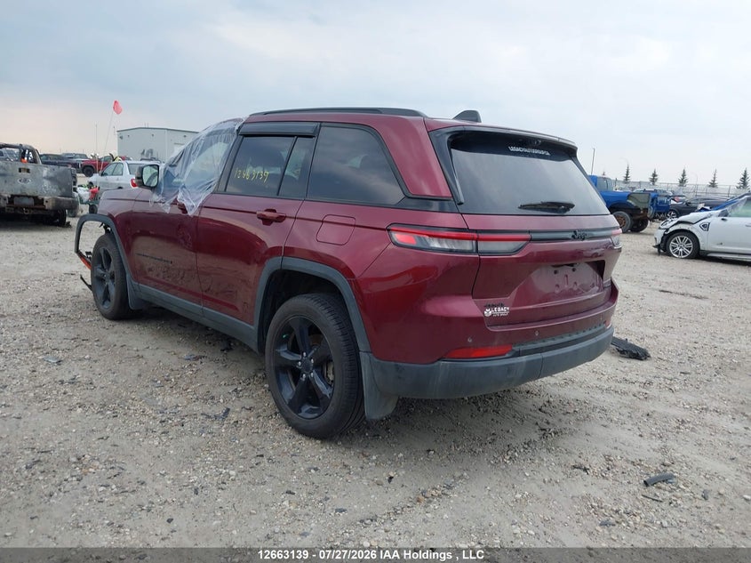 Vin: 1c4rjhbg8s8674981, lot: 3065590, jeep grand cherokee limited 20253