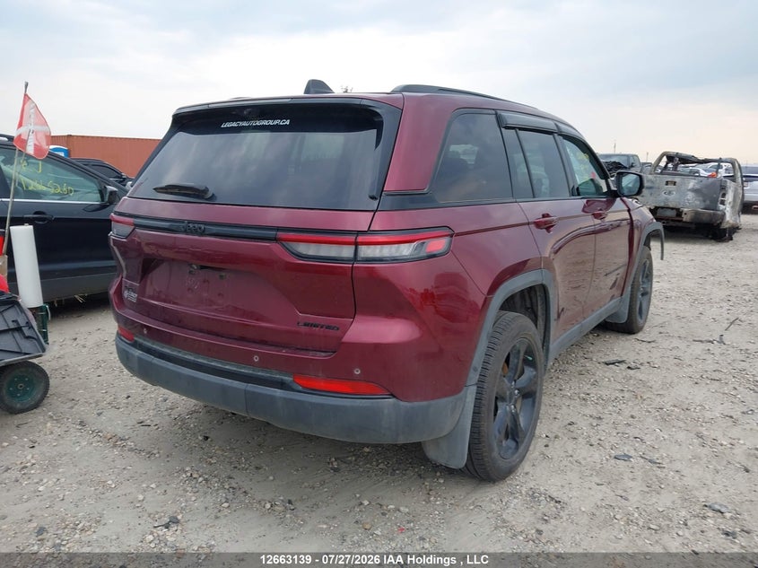 Vin: 1c4rjhbg8s8674981, lot: 3065590, jeep grand cherokee limited 20254