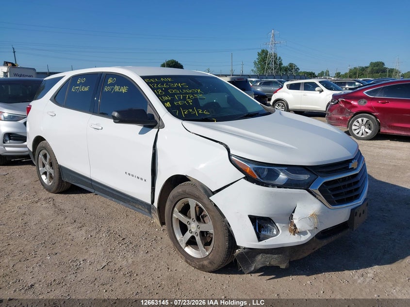 Vin: 2gnaxhev4j6177833, lot: 3065596, chevrolet equinox 2018 img_1