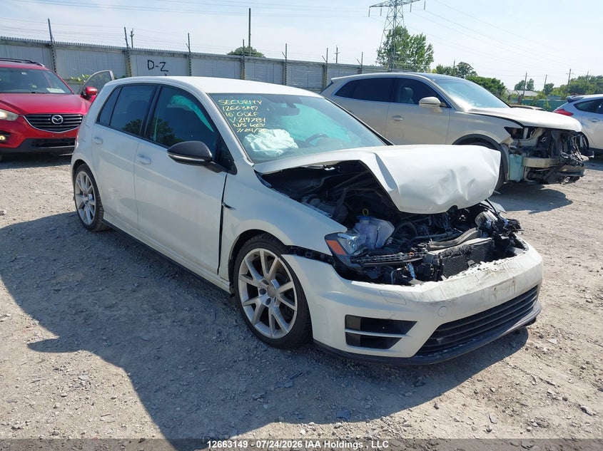 Vin: wvwlf7au6gw219784, lot: 3065600, volkswagen golf r 2.0 tsi 2016 img_1