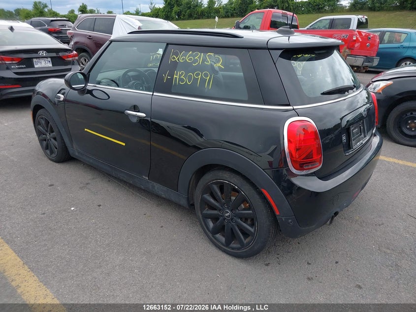 2019 MINI HATCH HATCHBACK 1.5L I-3 DI, DOHC, VVT, TURBO, 134HP