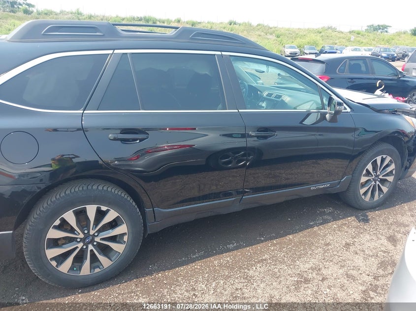 2015 SUBARU OUTBACK SPORT UTILITY VEHICLE 3.6L H-6 DOHC, VVT, 256HP