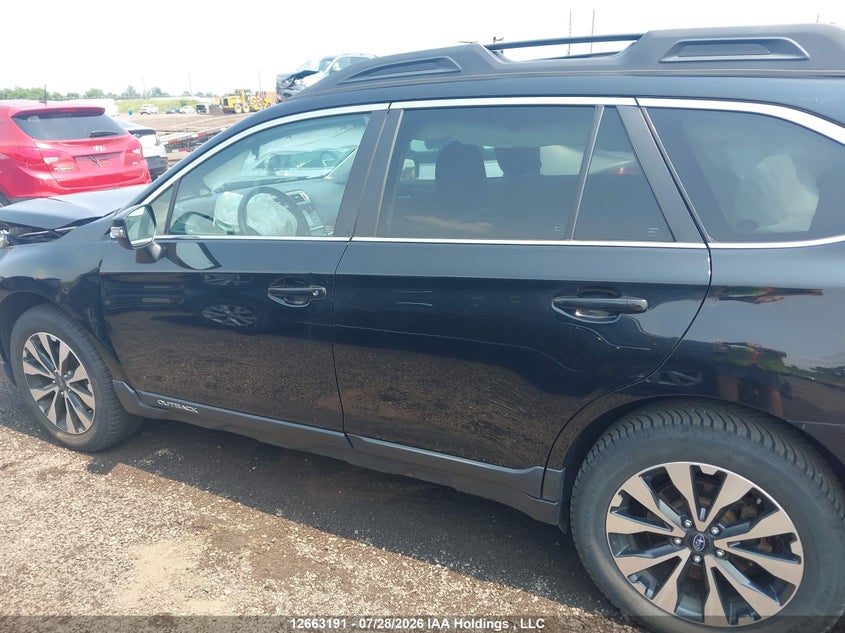2015 SUBARU OUTBACK SPORT UTILITY VEHICLE 3.6L H-6 DOHC, VVT, 256HP
