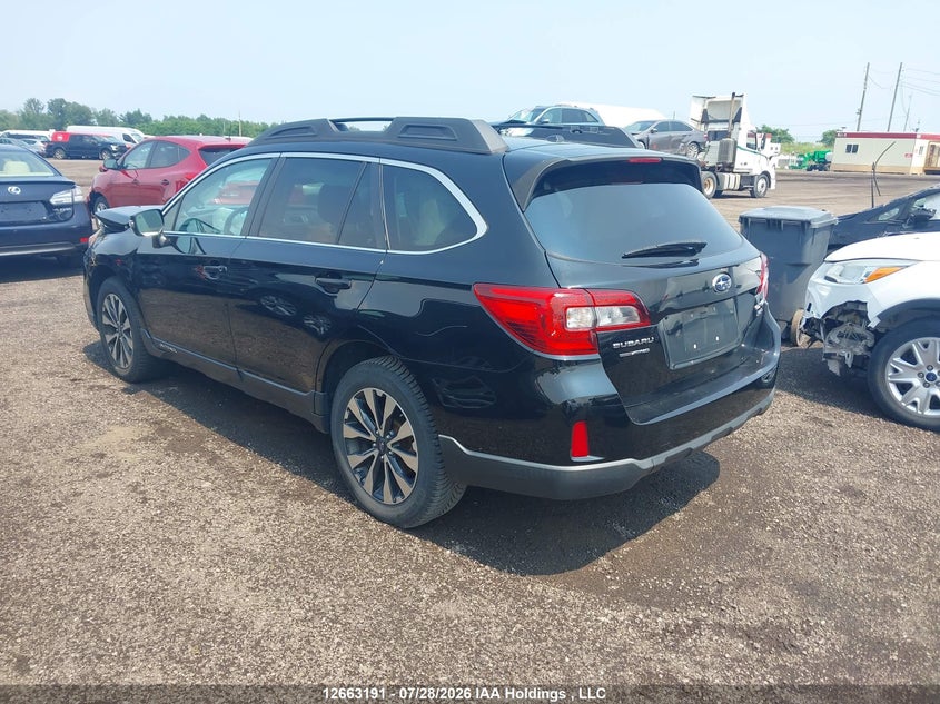 2015 SUBARU OUTBACK SPORT UTILITY VEHICLE 3.6L H-6 DOHC, VVT, 256HP