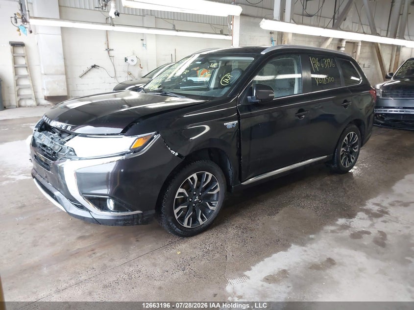 2018 Mitsubishi Outlander, Удар спереди, IAAI, VIN JA4J24A58JZ618500 — фото 2