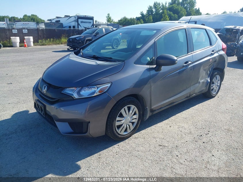 Vin: 3hggk5h55fm109504, lot: 3065652, honda fit lx 20152