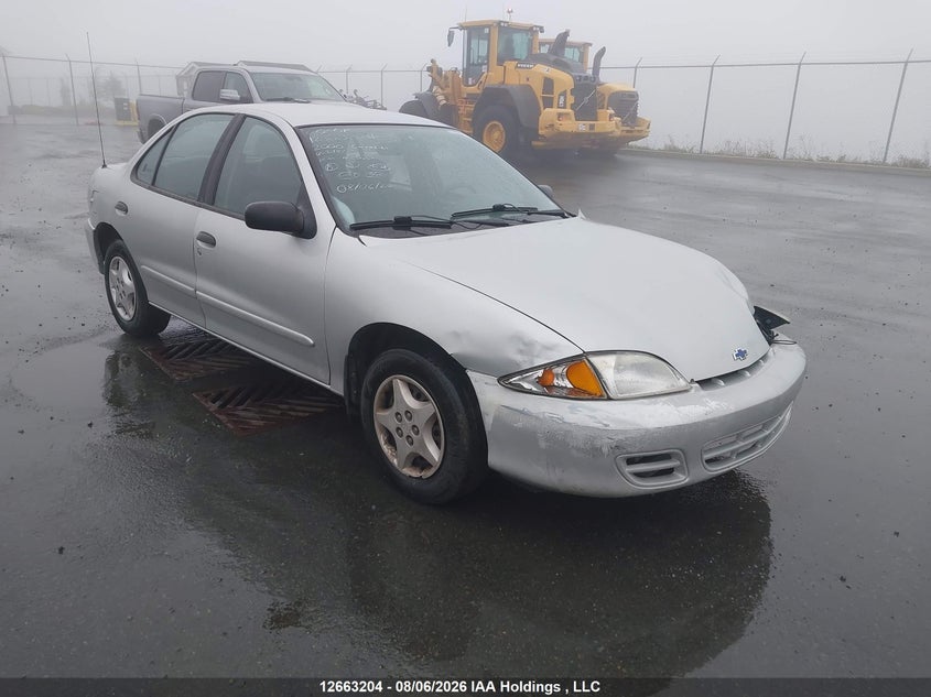 2000 Chevrolet Cavalier, Удар спереду, IAAI, VIN 3G1JC5240YS219773