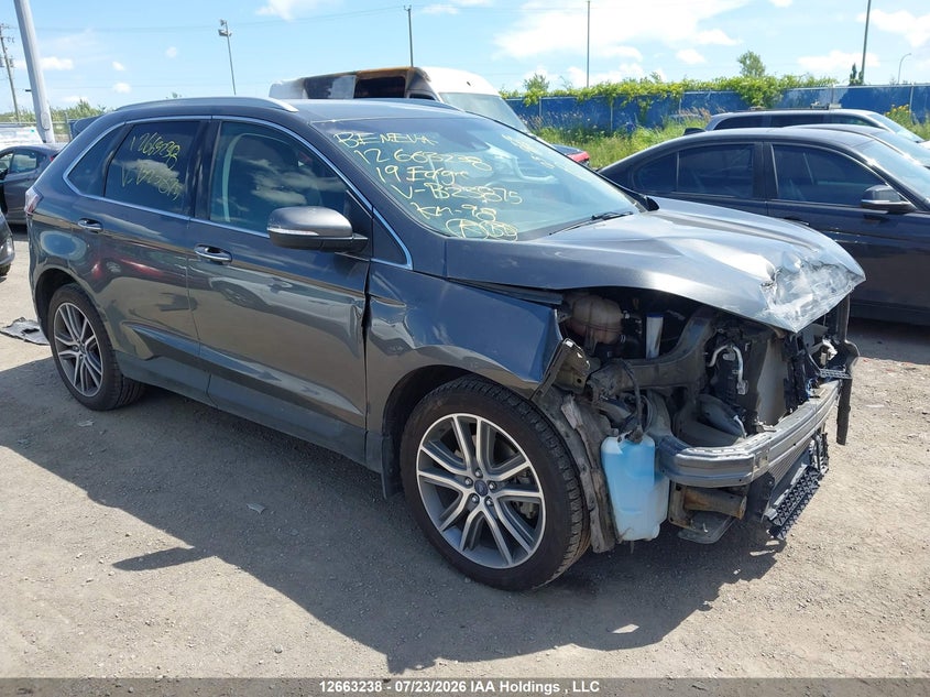Vin: 2fmpk4k96kbb23875, lot: 3065690, ford edge titanium 2019 img_1