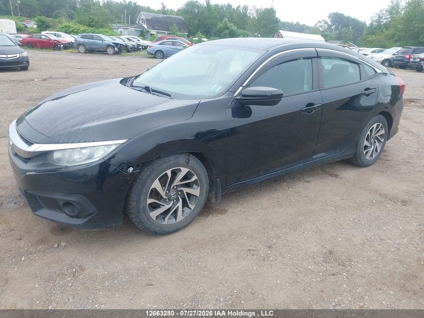 Vin: 2hgfc2f67jh017255, lot: 3065732, honda civic se 20182