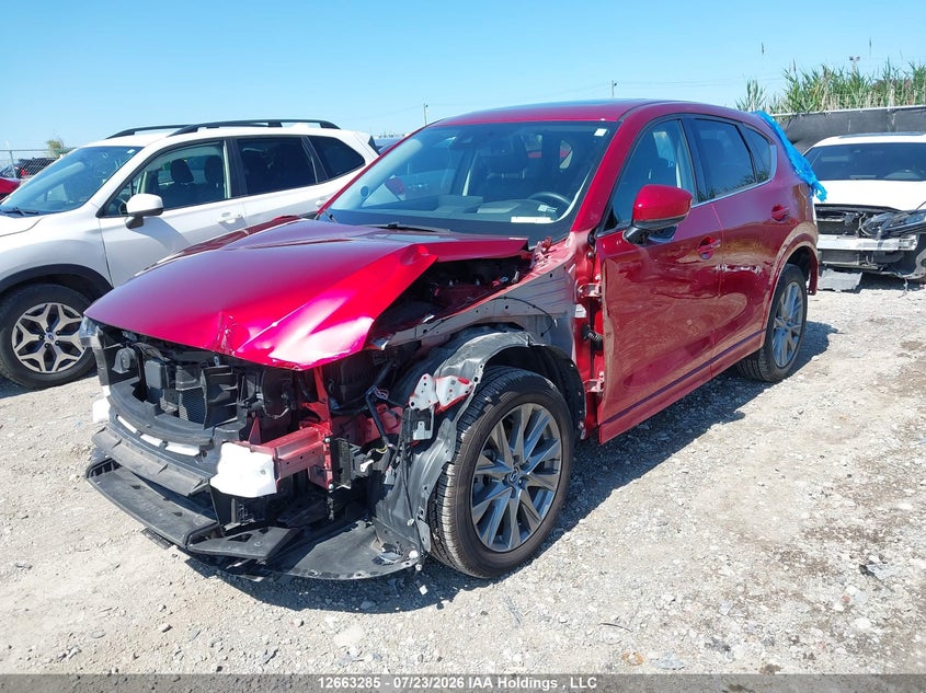 2025 Mazda CX-5, Удар спереди, IAAI, VIN JM3KFBDM4S0737874 — фото 2