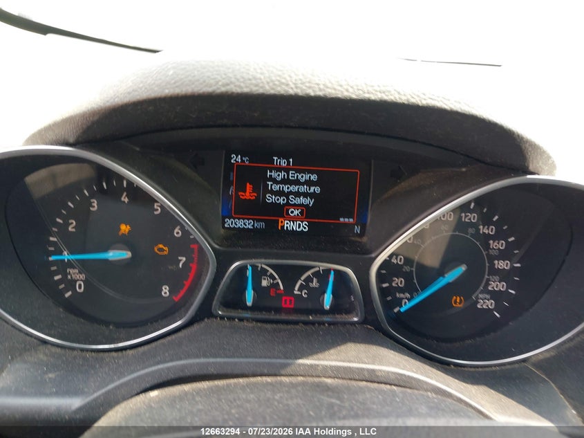 2019 FORD ESCAPE SPORT UTILITY VEHICLE 1.5L I-4 DI, DOHC, VVT, TURBO, 179HP